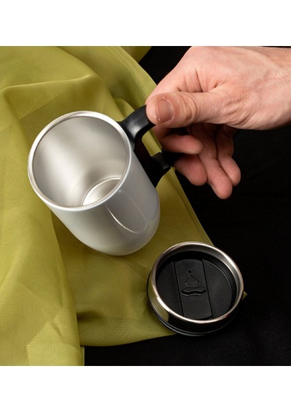 Kişiye Özel Kulplu Çelik Termos Bardak 240 ml - Beyaz modelleri