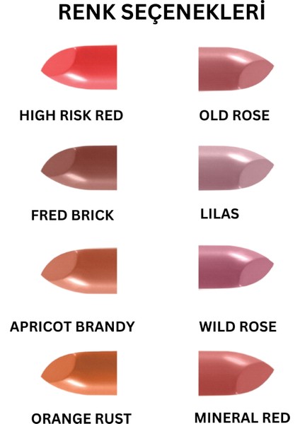 Shimmer Lipstick Işıltı Ruj 4 gr No: 911 Vegan & Temiz Içerik