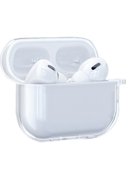 Imak Airpods Pro 2 Için Pro 2 Için Şeffaf Tpu Koruyucu Kulaklık Kılıfı (Yurt Dışından)