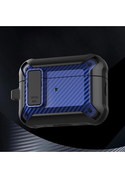 Airpods Pro 2 Için Karbon Fiber Kulaklık Kılıfı (Yurt Dışından)