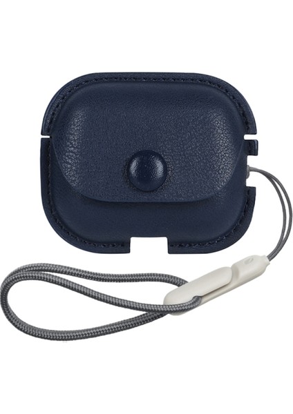 Litchi Texture Pu Deri Pro 2 Için Airpods Pro 2 Için Kordonlu Kulaklık Kılıfı (Yurt Dışından) fiyatları