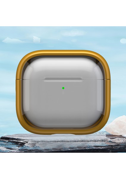 Airpods 4 Için Tpu Hibrit Pc Kulaklık Kılıfı (Yurt Dışından)
