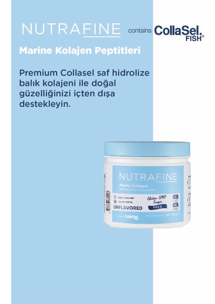 Avantajlı Termoslu Set, Marine Collagen Katkısız Doğal Tatsız ve Kokusuz %100 Çifte Hidrolize Balık Kolajen