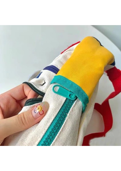 Çocuk Planet Colorblock Küçük Sırt Çantası (Yurt Dışından)