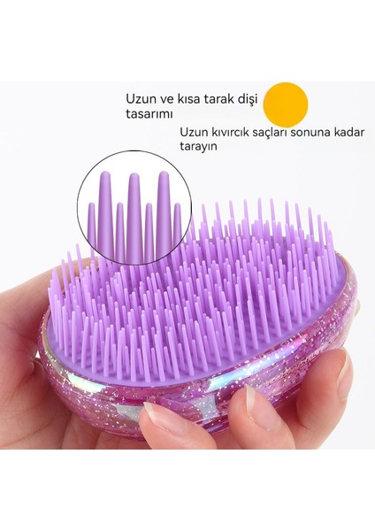 Yıldızlı Yumurta Düğüm Önleyici Masaj Tarağı (Yurt Dışından) fiyatları