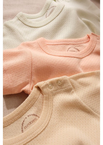 Unisex Organik 3'lü Zıbın Seti Sertifikalı Yenidoğan ve Bebek indirimleri