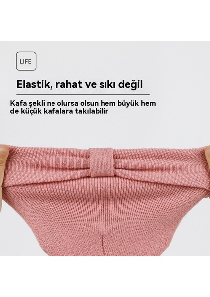 Çocuk Sonbahar ve Kış Sıcak Şapka Üç Parçalı Set (Yurt Dışından)
