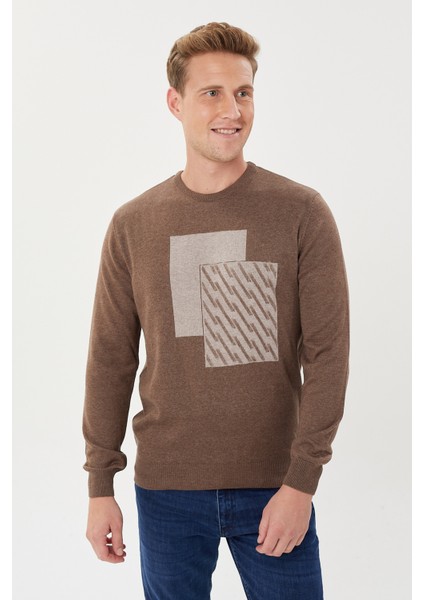 Geometrik Desen Serisi -1- Fit Triko Kazak- T-1272