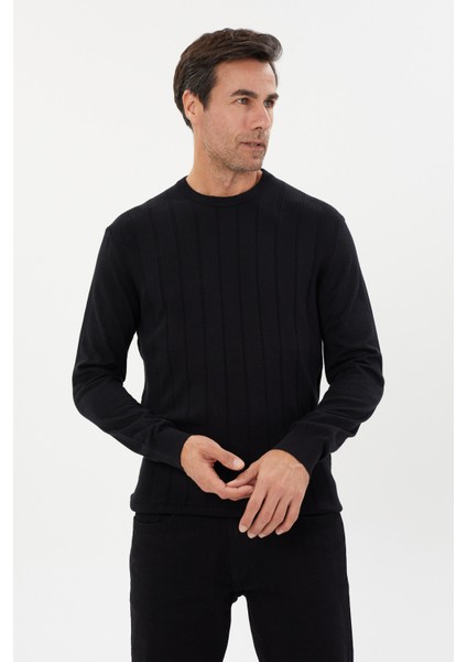 Şeritli Regular Fit Triko KAZAK-T-6001 fiyatları