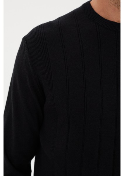 Şeritli Regular Fit Triko KAZAK-T-6001 modelleri