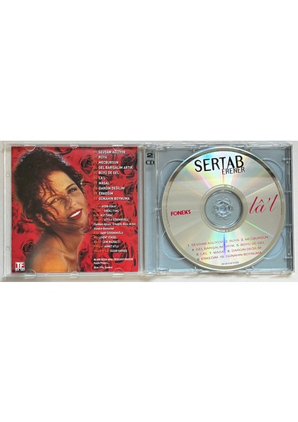 Sertab Erener Lal - Levent Yüksel Med Cezir Çift CD (Nadir Bulunan Özel Orjnal Dönem Baskı 2 Cd)