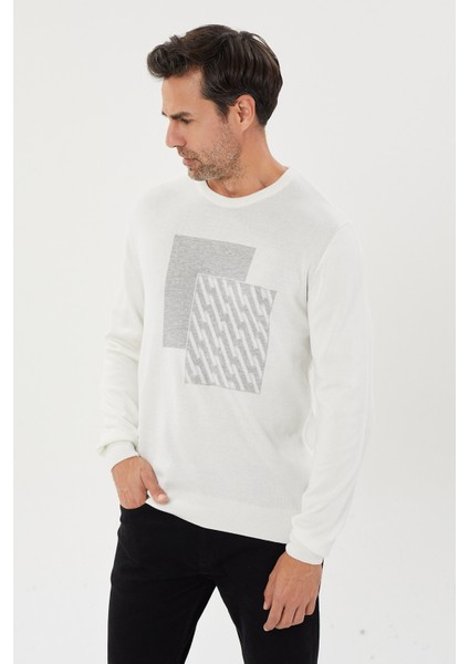 Geometrik Desen Serisi -1- Fit Triko Kazak- T-1272