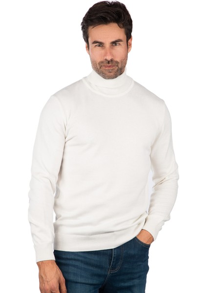 Tam Balıkçı Yaka Basic Triko- T-1004