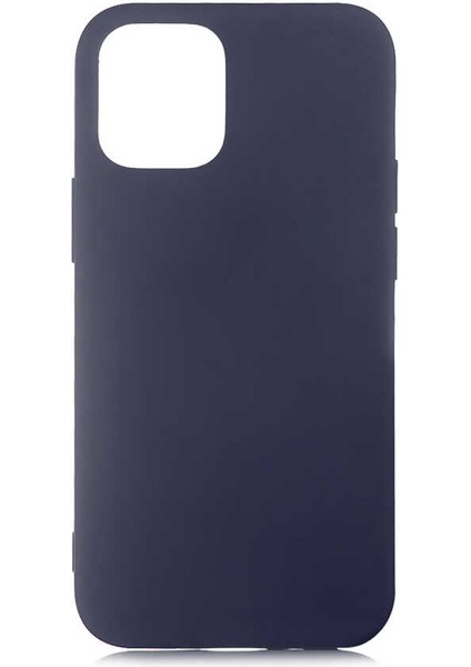 - Apple iPhone 12 - Kılıf İçi Kadife Koruucu Lansman Lsr Kapak - Lacivert - T14523