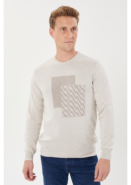 Geometrik Desen Serisi -1- Fit Triko Kazak- T-1272