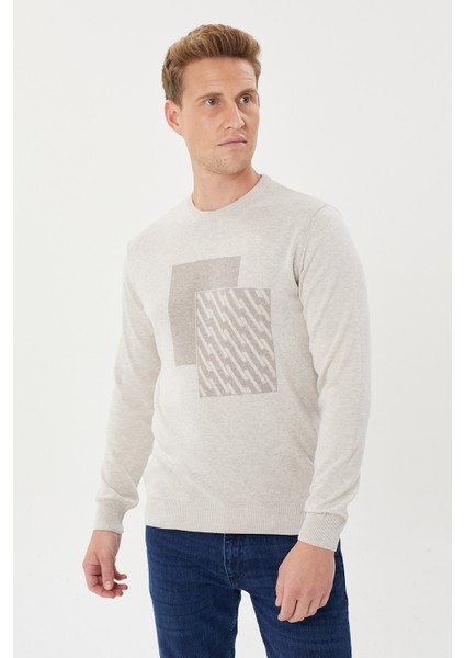 Geometrik Desen Serisi -1- Fit Triko Kazak- T-1272