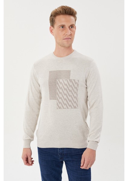 Geometrik Desen Serisi -1- Fit Triko Kazak- T-1272