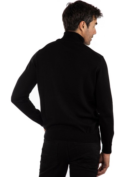 Tam Balıkçı Yaka Basic Triko- T-1004