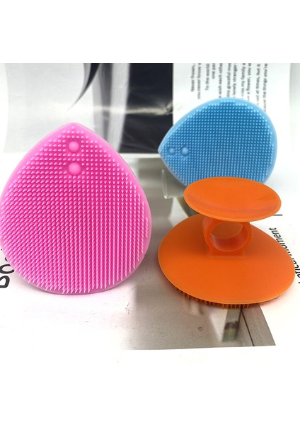 Ge Stili Silikon Banyo Sünger Halka Yumuşak Fırça Banyo Fırçası Kalp Şeklinde Yıkama Fırçası Silikon Bebek Şampuan Fırçası (Yurt Dışından) modelleri