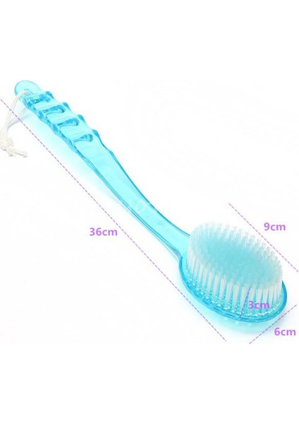Rastgele Renk Stili Sıcak Satış Uzun Saplı Vücut Banyo Duş Sırt Fırçası Masaj Aparatı Cilt Temizleme Fırçası Kuru Fırçalama ve Duş Için (Yurt Dışından) modelleri