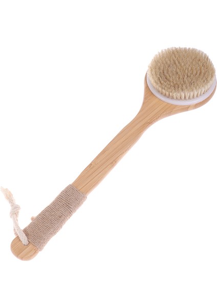 Menekşe Tarzı Doğal Yaban Domuzu Kılı Organik Kuru Cilt Vücut Fırçası Bambu Islak Sırt Duş Fırçaları Soyulma Banyo Fırçası (Yurt Dışından)