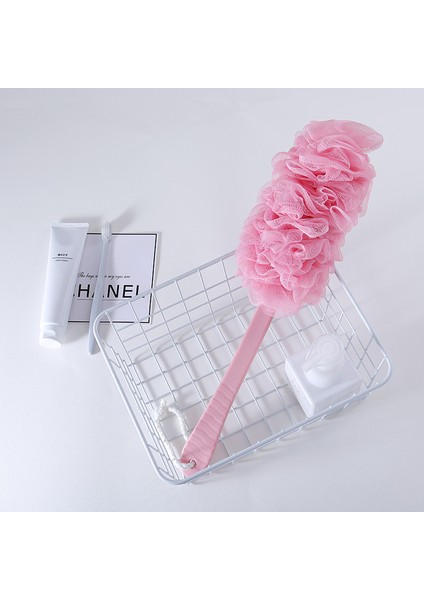 Mavi Stil Uzun Saplı Fırça Cilt Masajı Vücut Scrubber Sünger Cilt Bakımı Banyo Peeling Fırçaları (Yurt Dışından) fırsatları