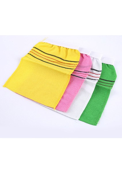 Peeling Eldivenleri Çift Yüzlü Banyo Eldivenleri Vücut Temizleme Scrub Eldivenleri Masaj Fırçaları Banyo Zamanı Renkli Scrub Havlusu (Yurt Dışından) fırsatları