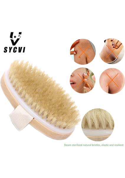 Fırçalama Stili Taşınabilir Doğal Kıllı Spa Vücut Fırçası - Banyo ve Duş Için Eksfoliye Edici Vücut Fırçası (Yurt Dışından) modelleri