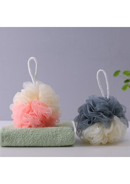 Bir Stil Yumuşak Duş Ağlı Köpük Sünger Vücut Peeling Arka Fırça Cilt Temizleyici Banyo Köpük Topu Cilt Bakımı Banyo Aksesuarları (Yurt Dışından) fiyatları