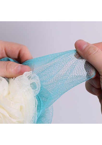 Bir Stil Yumuşak Duş Ağlı Köpük Sünger Vücut Peeling Arka Fırça Cilt Temizleyici Banyo Köpük Topu Cilt Bakımı Banyo Aksesuarları (Yurt Dışından) fırsatları