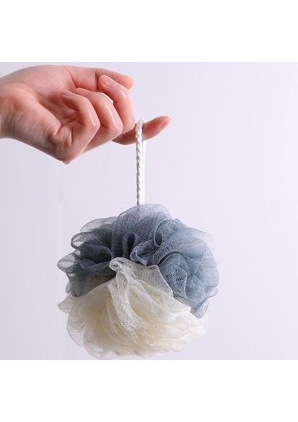 Bir Stil Yumuşak Duş Ağlı Köpük Sünger Vücut Peeling Arka Fırça Cilt Temizleyici Banyo Köpük Topu Cilt Bakımı Banyo Aksesuarları (Yurt Dışından) indirimleri