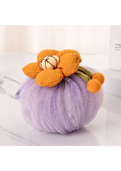 Bir Stil Yumuşak Fileli Banyo Topları Ayçiçeği Karikatür Yetişkin Çocuk Temizlik Fırçası Duş Süngeri Vücut Temizleyici Peeling Sünger Banyo Süngeri (Yurt Dışından) indirimleri