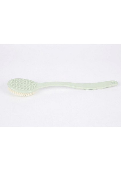 Yeşil Stil Uzun Saplı Vücut Fırçası Sırt Banyo Duş Sünger Temizleyici Peeling Masaj Cilt Bakımı Arındırıcı Banyo Seti Aksesuarları (Yurt Dışından)