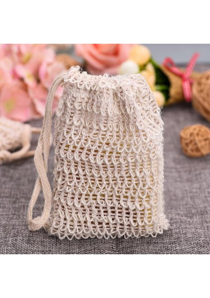 Krem Renkli Stil Yeniden Kullanılabilir Dayanıklı Vücut Fırçalayıcı Doğal Lüf Paspası Cilt Yıkayıcı Sabun Çantası Yıkanabilir Temizlik Için (Yurt Dışından) fiyatları