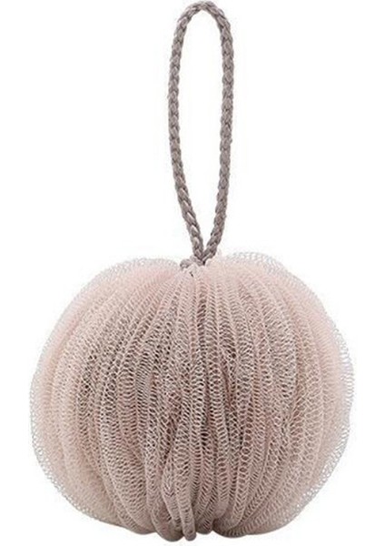 Gri Stil 1 Adet Yumuşak Duş Ağ Dokulu Sünger Banyo Köpük Topu Vücut Cilt Temizleyici Peeling Fırça (Yurt Dışından) fırsatları