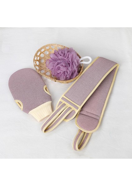 Yeşil-3 Adet Tarzı Vücut Temizleme Yıkama Bezi Yumuşak Fırça Ev Otel Banyo Duş Topu Sırt Peeling Eldiveni Seti (Yurt Dışından) indirimleri