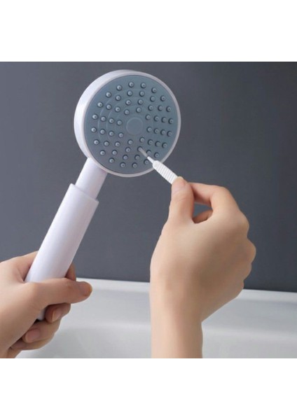 10 Adet Tarzı Mini Plastik Duş Başlığı Temizleme Fırçası Tıkanmayı Önleyici Küçük Fırça Gözenek Aralığı Temizleme Fırçası Banyo Telefon Deliği Için (Yurt Dışından)