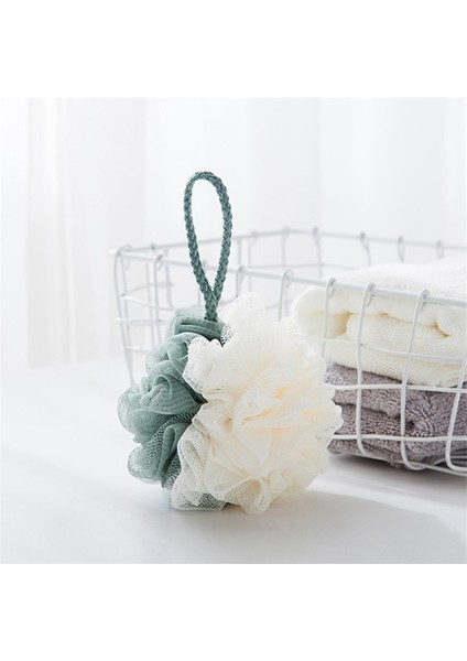 1 Adet Gri Stil Yumuşak Duş Ağlı Köpüren Sünger Vücut Peeling Köpük Topu Sırt Fırçası Cilt Temizleyici Banyo Cilt Bakımı Banyo Aksesuarları (Yurt Dışından) modelleri