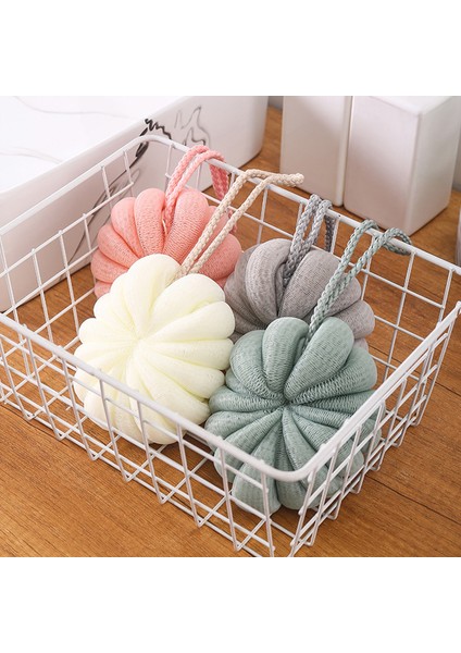 D Stili Banyo Köpük Topu Peeling Fırçası Duş Sünger Cilt Temizleyici Banyo Temizlik Aracı Vücut Fırçası Banyo Çiçeği (Yurt Dışından) indirimleri