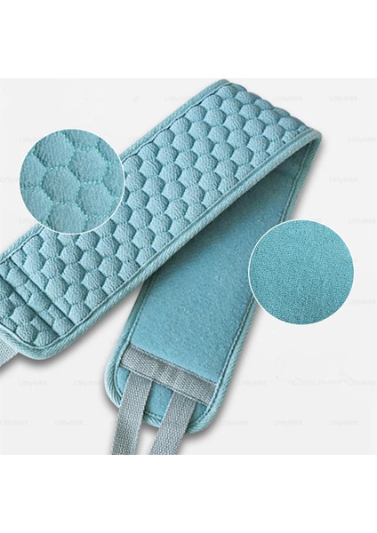 Mavi Stil Çift Taraflı Uzun Banyo Havlu Çekme Kayışı Peeling Sırt Fırçası Duş Lofah Vücut Cilt Temizleme Banyo Havlusu (Yurt Dışından) indirimleri