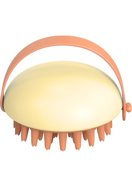 No.4 Tarzı 1 Adet El Tipi Abs Saç Derisi Şampuan Masaj Fırçası Yıkama Duş Saç Tarak Mini Baş Meridyen Masaj Tarak (Yurt Dışından)