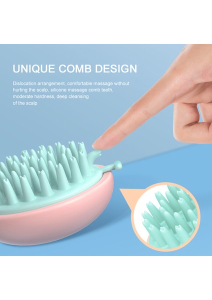 No.4 Tarzı 1 Adet El Tipi Abs Saç Derisi Şampuan Masaj Fırçası Yıkama Duş Saç Tarak Mini Baş Meridyen Masaj Tarak (Yurt Dışından) fırsatları