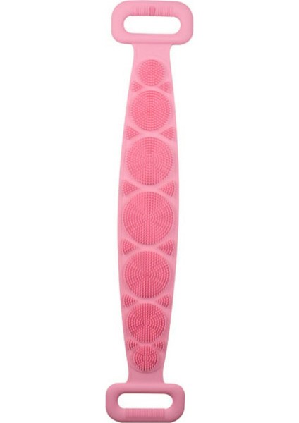 No.3 Tarzı Silikon Temizleme Kemer Vücut Fırçası Banyo Duş Başlığı ile Banyo Fırçası Eksfoliye Sırt Fırçası Yıkama Banyo Temizleme Aracı (Yurt Dışından)