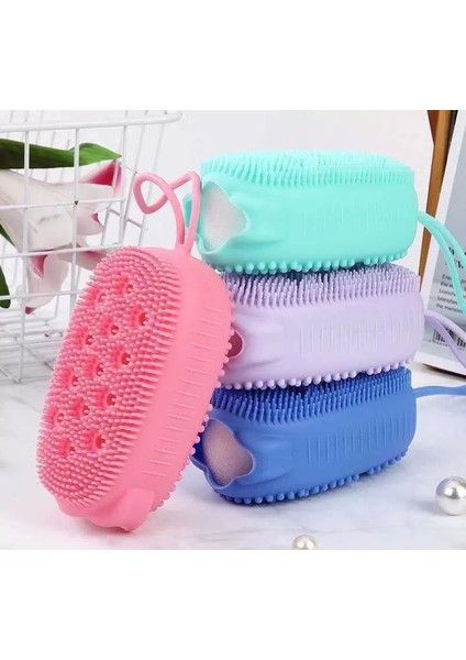 Mor 1 Adet Tarzı Hızlı Köpüren Banyo Fırçası Silikon Masaj Fırçası Çocuk ve Yetişkinler Için- Turkish (Yurt Dışından) fiyatları