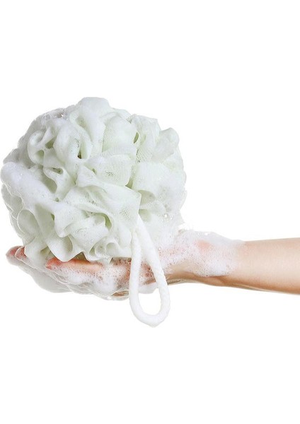 Açık Yeşil Tarzı 60G Büyük Boy 100% Hijyenik Çevre Dostu Pe Yumuşak Banyo Topu Zengin Köpüklü Banyo Süngeri Fırça Banyo Duş Aksesuarları Paketi (Yurt Dışından) fiyatları