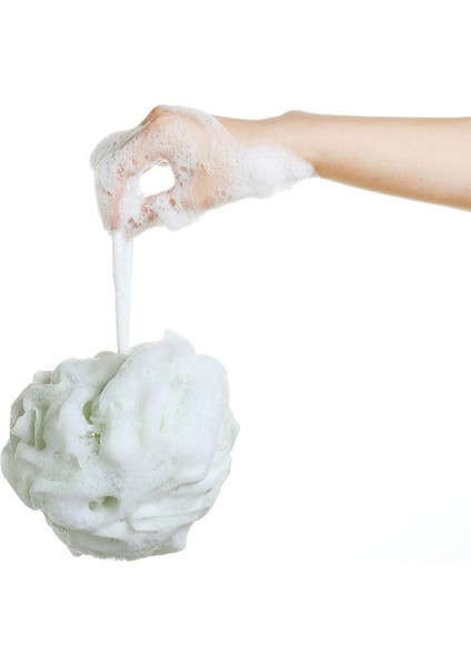 Açık Yeşil Tarzı 60G Büyük Boy 100% Hijyenik Çevre Dostu Pe Yumuşak Banyo Topu Zengin Köpüklü Banyo Süngeri Fırça Banyo Duş Aksesuarları Paketi (Yurt Dışından) modelleri