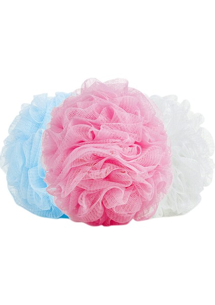 5 Adet Tarzı Duş Ağ Küre Sünger Çiçek Peeling Vücut Fırça Pufu Yararlı Ev Banyo Öğrenci Yurt Duş Araçları (Yurt Dışından) modelleri