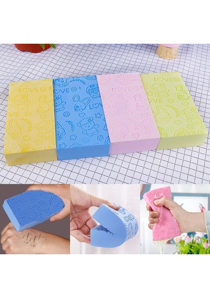 2 Adet Yeşil Stil Yeni Çocuk Banyo Süngeri Vücut Ölü Deri Giderici Peeling Masaj Yapıcı Temizlik Duş Fırçası Yetişkinler ve Çocuklar Için Banyo (Yurt Dışından) fiyatları