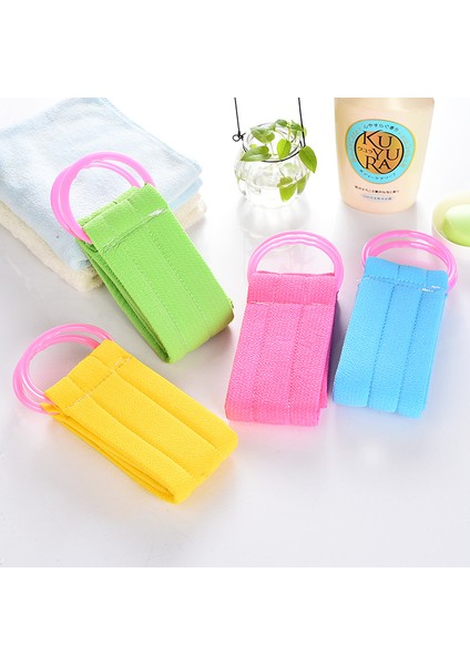 Bir Stil Kalın Spa Sünger Banyo Vücut Fırça Sırt Askısı Duş Masaj Peeling Yıkama Ped Havlu Için Vücut Cilt Temizleme (Yurt Dışından) fırsatları