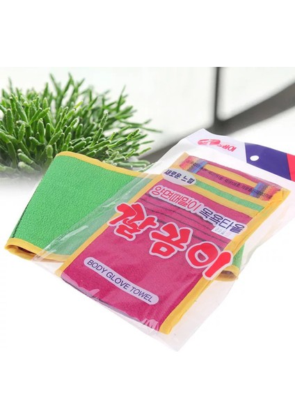 Kırmızı Stil Kore Tarzı Uzun Banyo Ovma Banyo Fırçası Havlular Banyo Aksesuarları Banyo Ürünleri Yüksek Banyo Sırt Fırçası (Yurt Dışından) modelleri